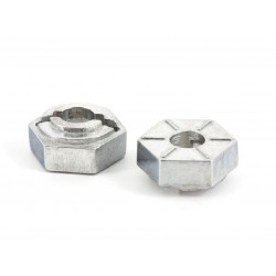 WHEEL HEXES 12mm CAST ALLOY