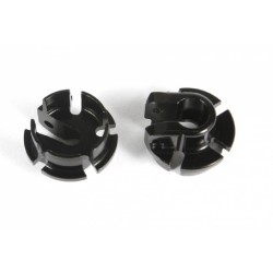 Aluminum Shock Spring Retainer - 12mm (Black)