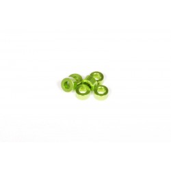 SPACER 3X6MM GREEN (6)