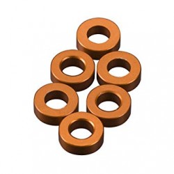 SPACER 2X6MM ORANGE(6)