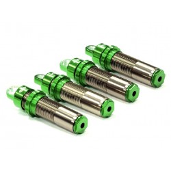 Billet Machined Threaded Shock Body (4) for Axial 1/10 Wraith