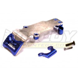 Titanium Rear Skid Plate 1/16 Traxxas E-Revo,Slash,Summit,Rally