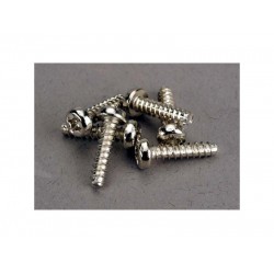 Vrut křížový půlkulatá hlava zink. 3x12mm (6)