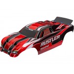 Traxxas karosérie Rustler červená