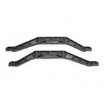 Traxxas 3921 TRA3921 Lower Chassis Braces(2),Blk:EMX