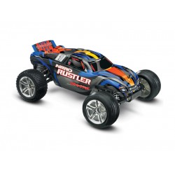 Traxxas Nitro Rustler 1:10 TQi RTR modrý