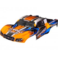 Traxxas karosérie Slash 4X4 oranžovo-modrá