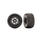 Traxxas kolo 2,8 , pneu Maxx All-Terrain, disk černý (2)