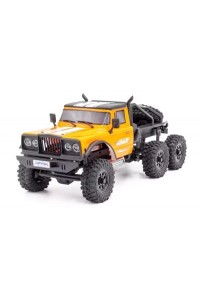 RTR HOBBYTECH CRX18 Truck Trail 1/18, 6x6 - oranžová