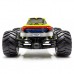 ROGUE TERRA RTR Brushed/stejnosměrný motor Monster Truck 4WD, žlutá verze