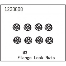 Flange Lock Nut M3 (8)