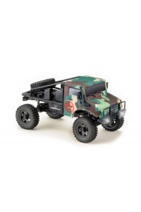 Absima Mini Crawler CR-18 EVO Trail Hunter V2 1:18 RTR - zeleno hnědý