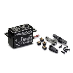 Servo Absima HV LP34DBT Alu Digital Crawler-Spec. vodotěsné IP67, Low Profile, 23-34kg/cm