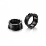 T4 ALU ADJUSTMENT BALL-BEARING HUB - BLACK (2)