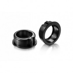 T4 ALU ADJUSTMENT BALL-BEARING HUB - BLACK (2)