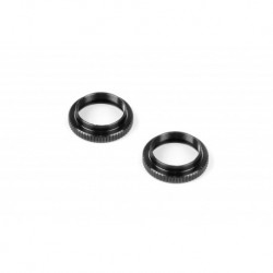 T4 ALU SHOCK ADJUSTABLE NUT - BLACK (2)