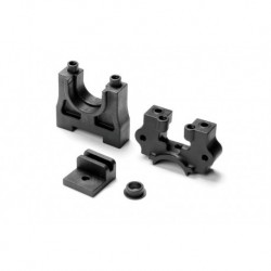 CENTER DIFF MOUNTING PLATE SET - HIGHER - GRAPHITE