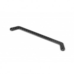 X12 21 FRONT BRACE - GRAPHITE 2.0MM