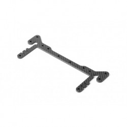 X12 21 REAR BRACE - GRAPHITE 2.5MM