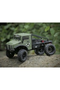 Mini Crawler Absima / Hobby Plus CR-18P Brushless 2024 T Hunter 1:18 RTR - zelený