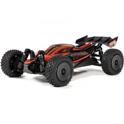 RC auto Arrma Typhon Grom 223S BLX 1:18 4WD Smart RTR  -Červená