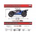 RC auto Arrma Vorteks Mega 550 1:10 RTR Basic modrá