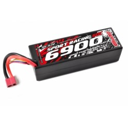 Sport Racing 60C - 6900mAh - 11,1V 3S - LiPo Stick Hardcase - T-Dean