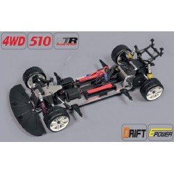 Drift 4WD 510 E RTR + BMW M3 E30 2mm čirá