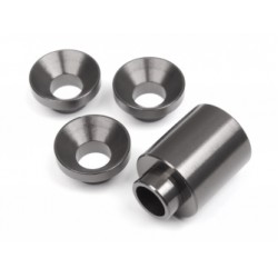 Spacer Set For Clutch Bell Holder (Gunmetal)