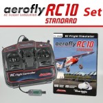 Aerofly RC10 STANDARD na DVD s USB ovladačem pro Win 10/11