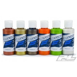 Pro-Line sada barev pro Airbrush (6 ks po 60 ml)