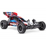 RC auto Traxxas Bandit 1:10 HD RTR - Červená