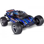 RC auto Traxxas Rustler 1:10 BL-2s RTR -Modrá