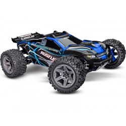 RC auto Traxxas Rustler 1:10 2BL 4WD RTR- Modrá