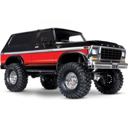 RC auto Traxxas TRX-4 Ford Bronco 1979 1:10 RTR - Červená