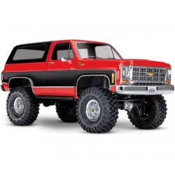 RC auto Traxxas TRX-4 Chevrolet K5 Blazer 1979 1:10 RTR - Červená