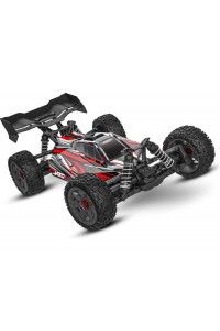 RC auto Traxxas Jato 1:8 4WD BL-2S RTR-Červená