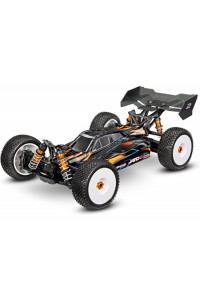 RC auto Traxxas Jato 1:8 4WD VXL-4S RTR - Oranžová